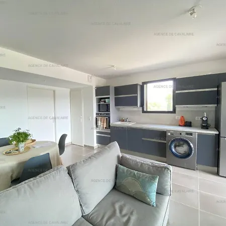 Beau T3 Confort A 200m De La Avec Clim, Terrasse Et Garage,