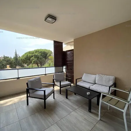 Apartment Beau T3 Confort A 200m De La Avec Clim, Terrasse Et Garage, Cavalaire-sur-Mer