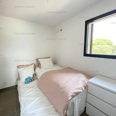Beau T3 Confort A 200m De La Avec Clim, Terrasse Et Garage, Apartment Cavalaire-sur-Mer